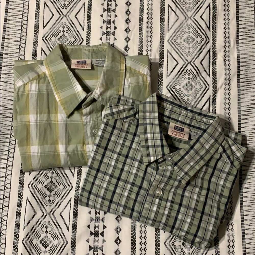 ‼️2 For $15 Deal‼️Boys Size 6/7 Button Down
